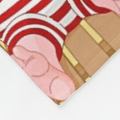 Weihnachtsstrand Santa Claus Decke (Ecke)