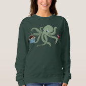 Weihnachtsstrand Sweatshirt (Vorderseite)