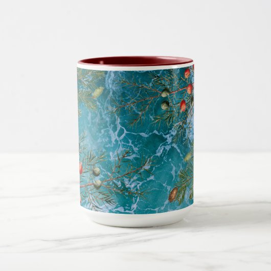 Weihnachtsstrand Tasse (Zentrum)