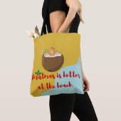 Weihnachtsstrandplätzchen Tasche (Von Nahem)
