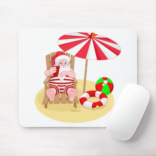 Weihnachtsstrandsklee Mousepad (Mit Mouse)