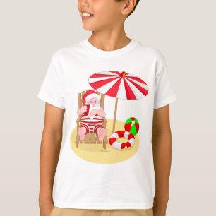 Weihnachtsstrandsklee T-Shirt