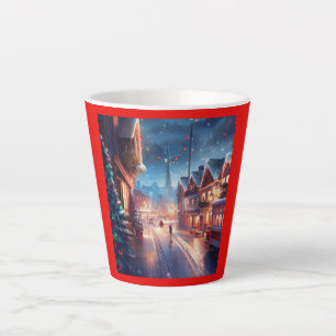 Weihnachtsstraße 1 milchtasse