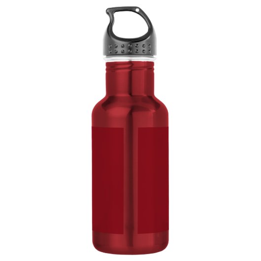 Weihnachtsstraße 2 edelstahlflasche (Rückseite)