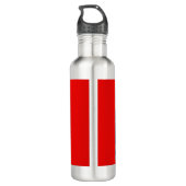 Weihnachtsstraße 3 edelstahlflasche (Rückseite)