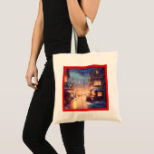 Weihnachtsstraße 3 tragetasche (Vorderseite (Produkt))