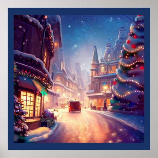 Weihnachtsstraße 4 poster (Vorne)