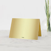 Weihnachtsstraße Feiertagskarte (Rückseite)