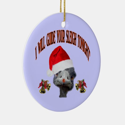 WeihnachtsStrauß Keramik Ornament (Rechts)