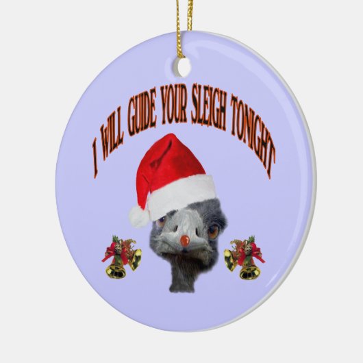 WeihnachtsStrauß Keramik Ornament (Links)