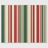 Weihnachtsstreifen-6-GIFT-WRAPPING-PAPIER Geschenkpapier (Flach)
