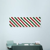 Weihnachtsstreifen Banner (Messeveranstaltung)