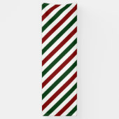 Weihnachtsstreifen Banner (Vertikal)