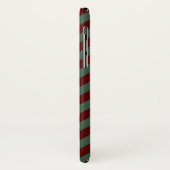 Weihnachtsstreifen Case-Mate iPhone Hülle (Hinten/Links)