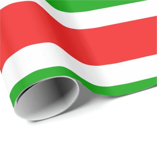 Weihnachtsstreifen Geschenkpapier (Rolleneckpunkt)