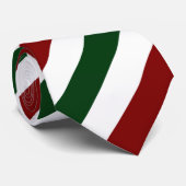 Weihnachtsstreifen Krawatte (Gerollt)