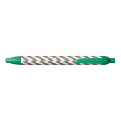 Weihnachtsstreifen Kugelschreiber (Rückseite)