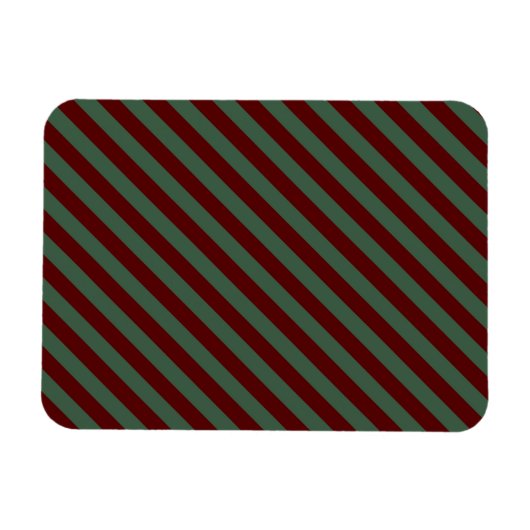 Weihnachtsstreifen Magnet (Horizontal)