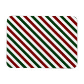 Weihnachtsstreifen Magnet (Horizontal)