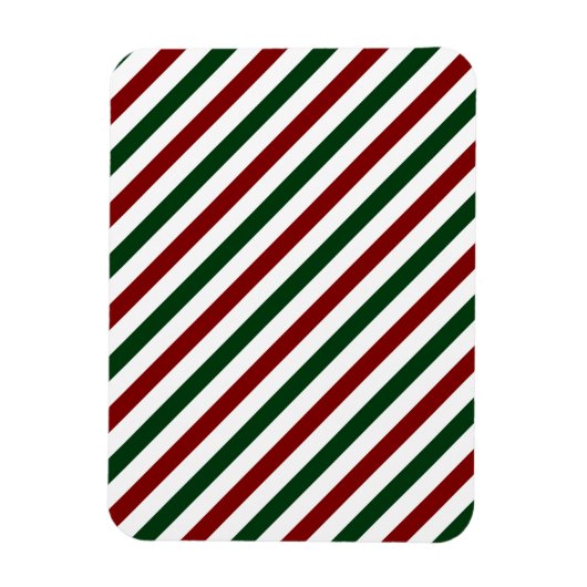 Weihnachtsstreifen Magnet (Vertikal)