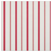 Weihnachtsstreifen Red Beige Stoff (Muster)
