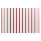 Weihnachtsstreifen Red Beige Stoff (Fat Quarter (45,7 x 55,9 cm))