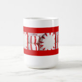 Weihnachtsstreifen Tasse (Mittel)
