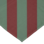 Weihnachtsstreifen Tischdecke (Schrägansicht)