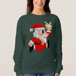 Weihnachtsstrickjacke des weihnachtsmanns der sweatshirt
