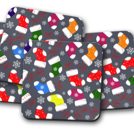 Weihnachtsstrumpf | Christmas Cork Untersetzer Set