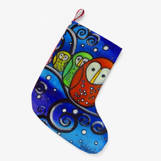 WeihnachtsStrumpf des Schnee-Tagii Kleiner Weihnachtsstrumpf (Vorderansicht (hängend))