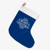 Weihnachtsstrumpf Großer Weihnachtsstrumpf (Vorderansicht (hängend))