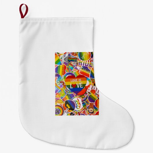 Weihnachtsstrumpf Großer Weihnachtsstrumpf (Vorderseite)