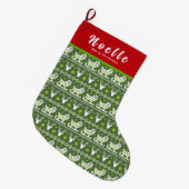 Weihnachtsstrumpf Großer Weihnachtsstrumpf (Vorderansicht (hängend))