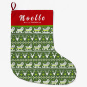 Weihnachtsstrumpf Großer Weihnachtsstrumpf (Vorderseite)
