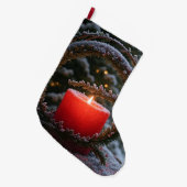 Weihnachtsstrumpf Großer Weihnachtsstrumpf (Vorderansicht (hängend))