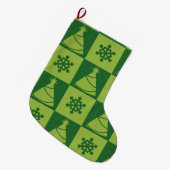 Weihnachtsstrumpf Großer Weihnachtsstrumpf (Vorderansicht (hängend))