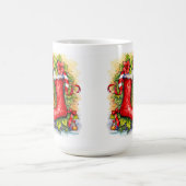 Weihnachtsstrumpf Kaffeetasse (Mittel)