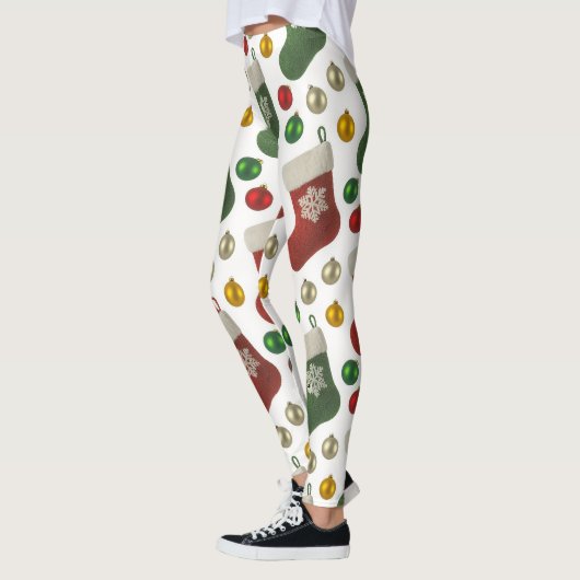 Weihnachtsstrumpf Leggings (Links)