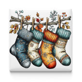 Weihnachtsstrumpf Magnet | Weihnachtsmagnet