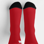 Weihnachtsstrumpf mit Ihrem benutzerdefinierten Na Socken (Oben)
