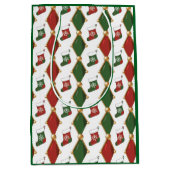 Weihnachtsstrumpf mittlere geschenktüte (Vorderseite)