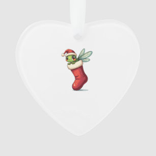 Weihnachtsstrumpf-Schwanze Libelle Ornament