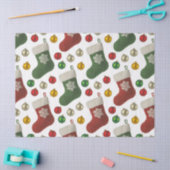 Weihnachtsstrumpf Seidenpapier (Basteln)