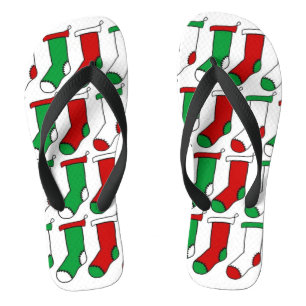 WeihnachtsStrumpf-Socken Badesandalen
