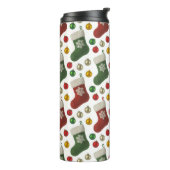 Weihnachtsstrumpf Thermosbecher (Nach links gedreht)