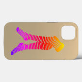 Weihnachtsstrümpfe Case-Mate iPhone Hülle (Rückseite (Horizontal))