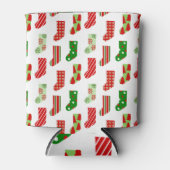 WeihnachtsStrümpfe Dosenkühler (Vorderseite)