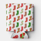 WeihnachtsStrümpfe Dosenkühler (Rückseite)