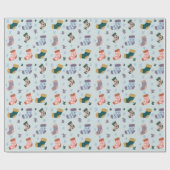 Weihnachtsstrümpfe Geschenkpapier (Flach)